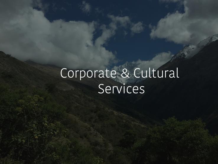 Corporate & Cultural Services